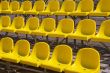 Yellow seats.