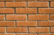 Brick wall.