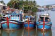 Blue boats
