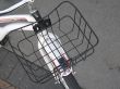white bicycle basket