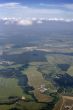 From an airplane