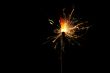 yellow sparkler