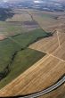 From an airplane