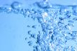 blue water bubbles