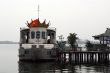 Ship on the lake