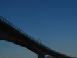 bridge curve blue sky