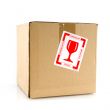 Fragile filled carton box