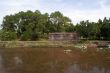 Wall and pond