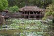 Pavilion and lake