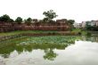 Moat and wall