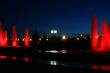 illuminated fountain