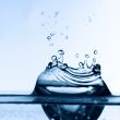 colossally blue watersplash