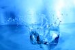 blue water splash