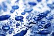 blue waterdrops