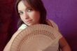 Opened fan