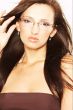 Long Haired Woman with Eyeglasses