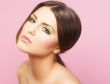 Young Woman On Pink Background