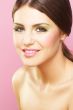 Young Woman On Pink Background