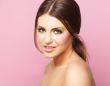 Young Woman On Pink Background