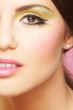 Young Woman On Pink Background