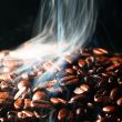 coffee in smoke