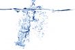 water stream falling