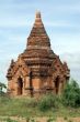 Pagoda and bush