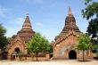 Two brick pagodas