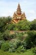 Wall and pagoda