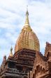 Golden spire in Bagan