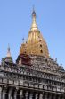 Roof of Ananda temple in Bagan