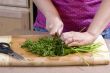 Woman preparing food in the kitchen