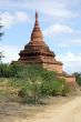 Road and pagoda