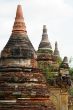 Brick stupas