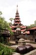 Pagoda and bowls