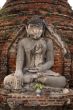 Buddha and brick pagoda