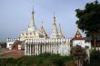White stupas