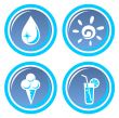 four summer symbols