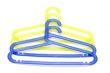 Plastic colored hanger