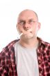 Addicted smoker