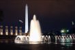 WWII Memorial at night