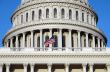 US Capitol and flag