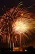 Fireworks over Lincoln Memorial