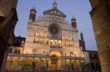 Cremona, illuminated cathedral