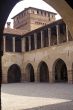 Castle of Pandino, the court