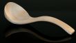 Hand carved wooden spoon.