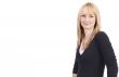 Beautiful blonde businesswoman