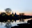 Church on coast of the river