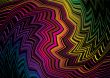 tribal zig zag