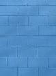 blue cinder block wall background